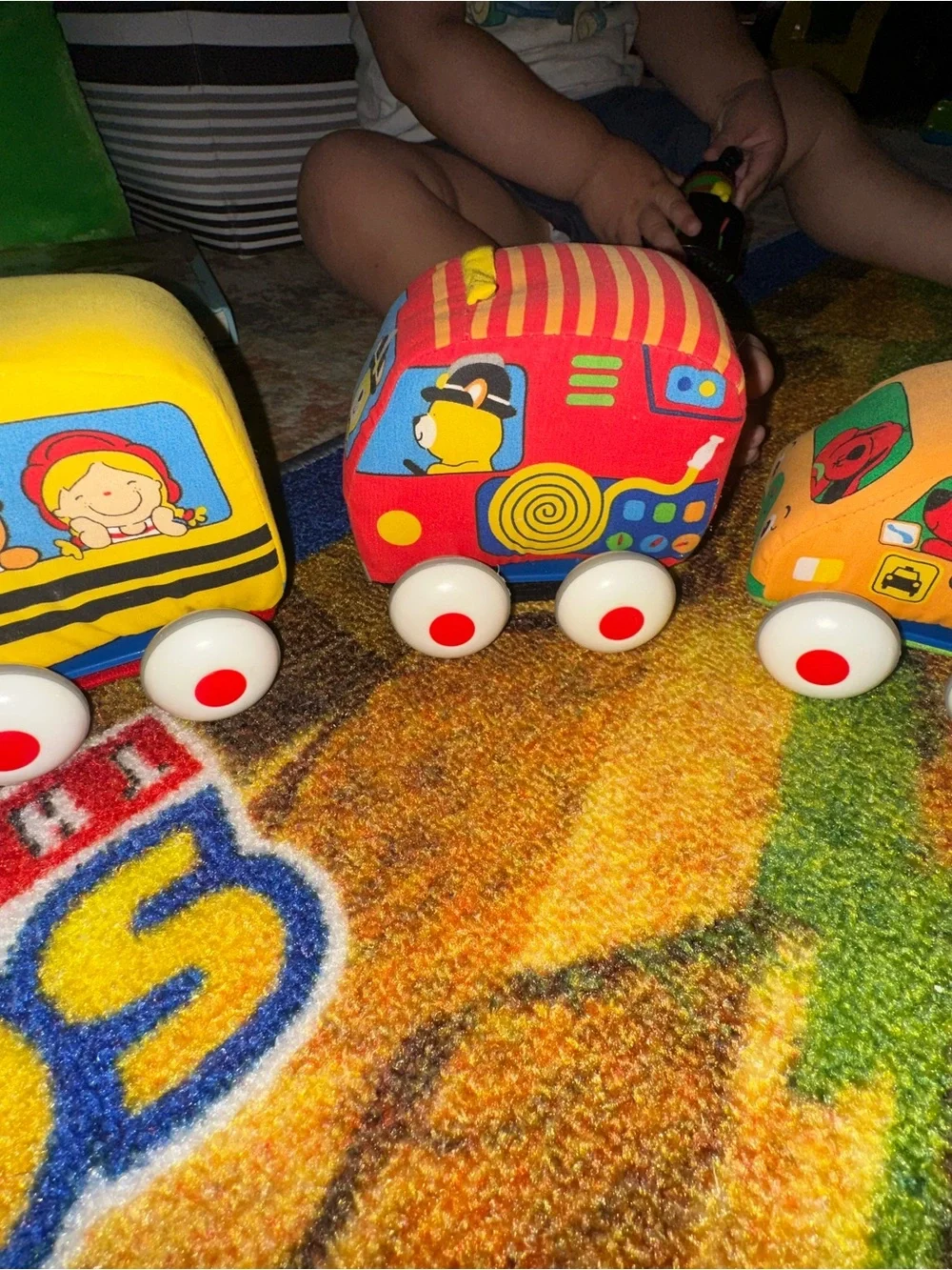 Melissa & Doug pull & release Plush Cars